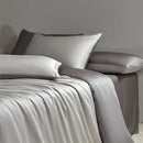 Axyaa Luxe Silk Bedding Set: Smooth Nude Sleeping Essentials