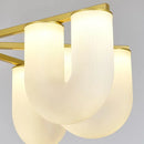 Axyaa U-shaped Acrylic LED Pendant Lamp for Home and Hotel Lighting