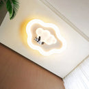 Axyaa Cloud Ceiling Light Cream Style Kids Room Animal Lamp