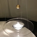 Axyaa Water Droplet Pendant Lamp Glass Chandelier Art Decor Lighting