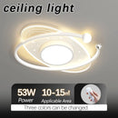 Axyaa Modern Minimalist Ceiling Light, Creamy Style, 2025 Eye-Care Bedroom Lamp