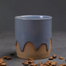 Axyaa Ceramic Glazed Latte Cups Vintage Style Drinking Mugs for Household.