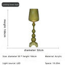 Axyaa Designer Hollowed Out Wine Glass Floor Lamp for Modern Living Room Lighting