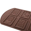 Axyaa Christmas Silicone Chocolate Mold, Heart-Shaped Biscuit Mold - Creative Baking Tool