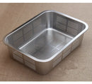 Axya Stainless Steel Mesh Strainer Colander Tray with Leak Hole Lid