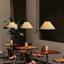 Axyaa Cream LED Chandelier Pendant Light for Living Room Bedroom Restaurant