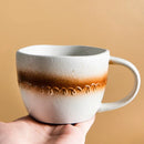 Axyaa Hand-Painted Ceramic Coffee Mug Set