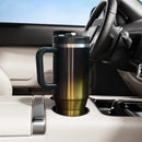Axyaa Stainless Steel Thermal Water Bottle with Handle and Straw