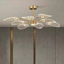 Axyaa Nordic Lotus Leaf Pendant Light for Living Room Bedroom Study