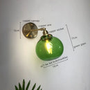 Axyaa Vintage LED Wall Light with Pull Chain Switch for Indoor Use