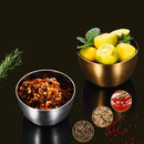 Axyaa Stainless Steel Korean Sauce Cup: Food Grade Spice Dishes for Restaurant