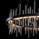 Axyaa Stainless Steel Pendant Chandelier for Home Decor & Indoor Lighting