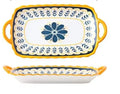 Axyaa Double-Ear Ceramic Fish Plate - Nordic Design, Japanese Style, Light Luxury Pasta Plate
