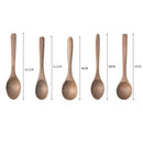 Axyaa Wooden Chicken Wing Soup Spoon Set
