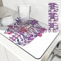 Axyaa Halloween Diatom Mud Kitchen Drain Pads Set for Tableware & Coffee Machine
