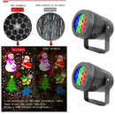 Axyaa Snow Christmas Laser Projector with Rotating Patterns and LED Lights