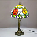Axyaa Dragonfly Tiffany Glass Table Lamp for Home Decor