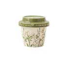 Axyaa Spring Ceramic Coffee Cup with Lid Large Capacity Water Cups Office Mug
