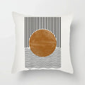 Axyaa Abstract Pattern Cushion Cover - 45*45cm Polyester Pillowcase