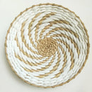 Axyaa Moroccan Style Rattan Grass Weaving Wall Decoration for Home Livingroom Bedroom