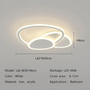 Axyaa Modern Oval LED Ceiling Lamp for Living Room, Bedroom, Kitchen, Indoor Lighting