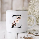 Enamel Creative Coffee Cups Vintage Design by Axyaa