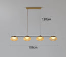 Axyaa Modern LED Chandelier Pendant Light for Living Room and Dining Room
