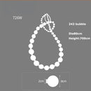 Axyaa Nordic Art Line White Bubble Suspension Pendant Lighting