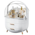 Axyaa Makeup Organizer Drawers with Lid for Vanity Display Case