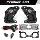 Axyaa LED Fog Lamps DRL for Toyota Grand Highlander 2024 2025