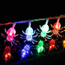 Axyaa Spider Style LED Halloween String Lights for Festival Party Decoration