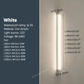 Axyaa Waterproof Outdoor LED Wall Light for Garden Porch - IP65, Long Strip, Wrought Iron