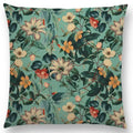 Axyaa Botanical Garden Floral Leaves Print Pillow Case Cover