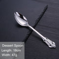 Axyaa Stainless Steel Cutlery Set - Luxury Western Tableware Collection