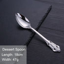 Axyaa Western Stainless Steel Cutlery Set - Luxury Tableware Dinnerware
