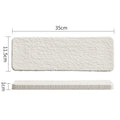 Axyaa Rectangular Ceramic Sushi Plate for Restaurant Tableware and Desserts