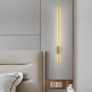Axyaa Modern LED Wall Lights for Bedroom Living Room Kitchen Stair, Black Surface Mounted Lamp