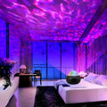 Axyaa Aurora Galaxy Night Light Projector - RGB Water Ripple LED Ambiance
