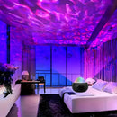 Axyaa Aurora Galaxy Night Light Projector - RGB Water Ripple LED Ambiance
