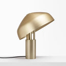 Axyaa Nordic Gold Mushroom Desk Lamp: Modern Luxury Design for Living Room, Bedroom, Hotel