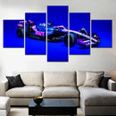 Axyaa F1 Racing Cars Poster Set for Living Room Decor Artwork