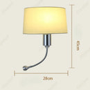 Axyaa LED Bedhead Wall Light Adjustable Angle Spotlight for Study and Living Room
