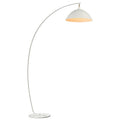 Axyaa Minimalist LED Arc Floor Lamp for Modern Living Room & Bedroom Lighting
