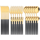 Axyaa 30-Piece Silver Stainless Steel Cutlery Set for Party Kitchen