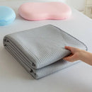Axyaa Class A Waffle Silk Blanket: Double-sided Cool Summer Quilt