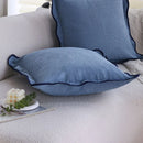 Axyaa 45x45 Blue Nordic Style Cushion Cover for Living Room Sofa