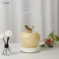 LED Apple Desk Lamp Touch-sensing Cute Toy for Children's Room Decor by Axyaa