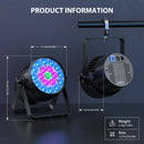 Axyaa 19x10W RGBW LED Wash Beam Zoom Par Light for Stage DJ Disco Party