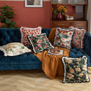 Axyaa Pastoral Style Jacquard Throw Pillowcase Set - Polyester Sofa Cushion Cover