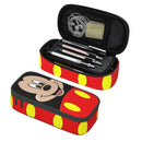 Axyaa Mickey Mouse Pen Case: Large Kawaii Storage Bag for Women Men